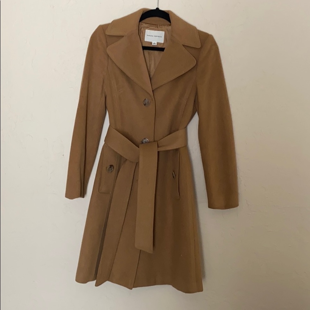 Banana Republic wool camel coat